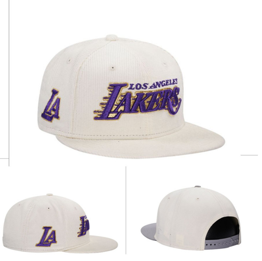 Los Angeles Lakers Corduroy Snapback – Limited Edition